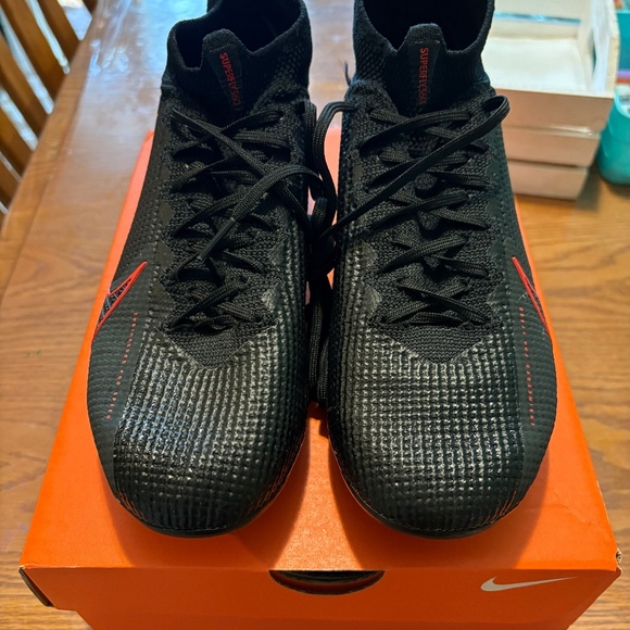 Nike Mercurial Superfly 7 Pro FG - Rare Black and Red - Picture 1 of 7